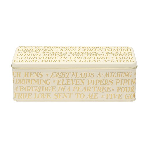 Long Deep Rectangular Gold Toast